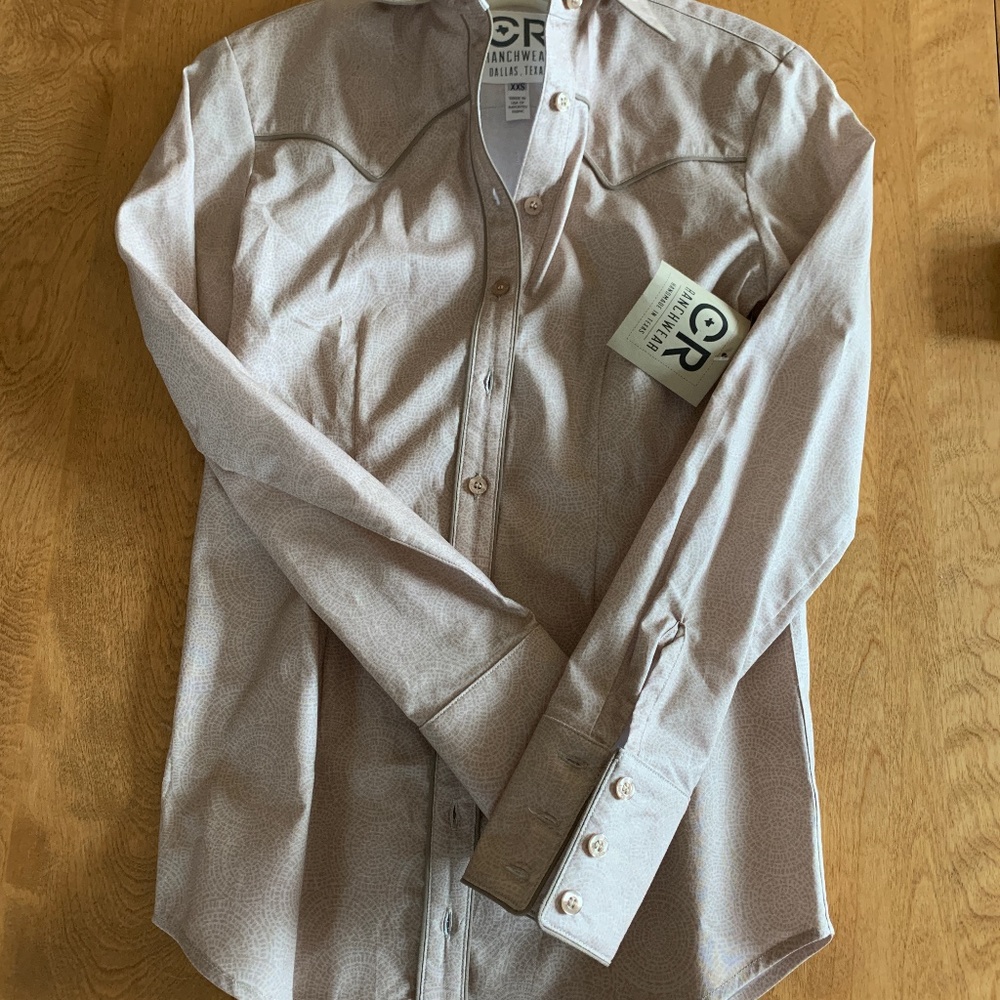 CR Ranchwear Womens Western Shirt xxs